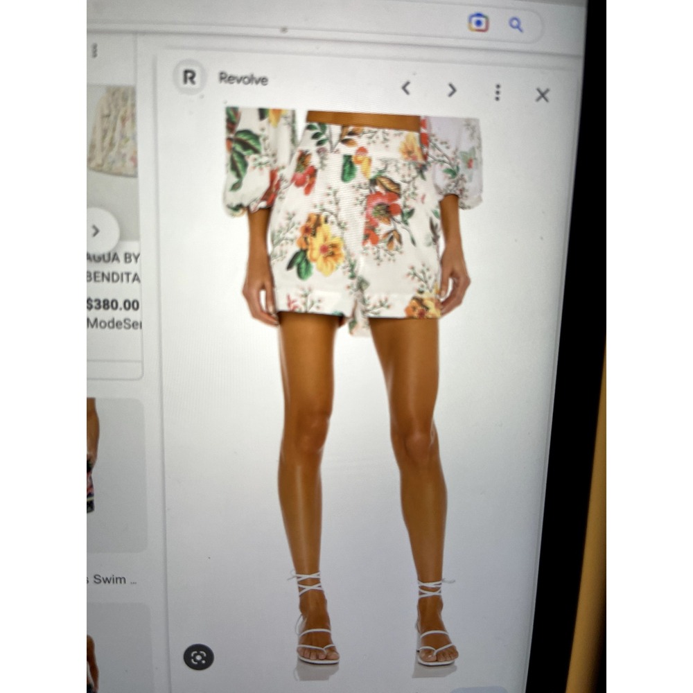 NWT Agua Bendita Lia sweet beach shorts XS multicolor